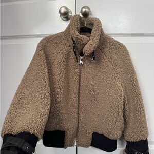 fab'rik Tan Teddy Jacket